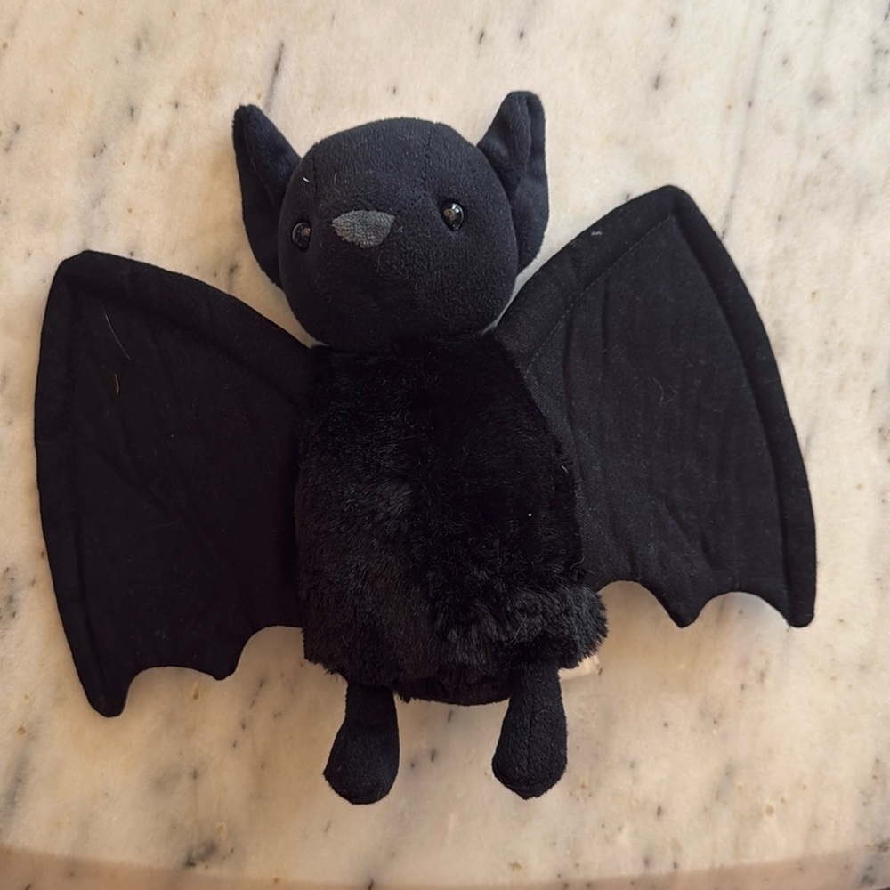 RARE Jellycat Wrapabat Black BNWT